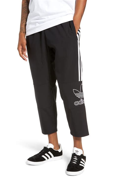 adidas originals cropped pants.